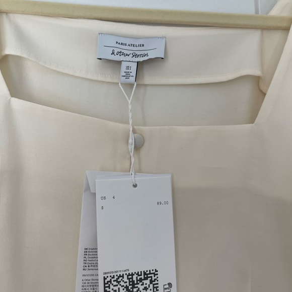 & other stories button corset top - Picture 2 of 2